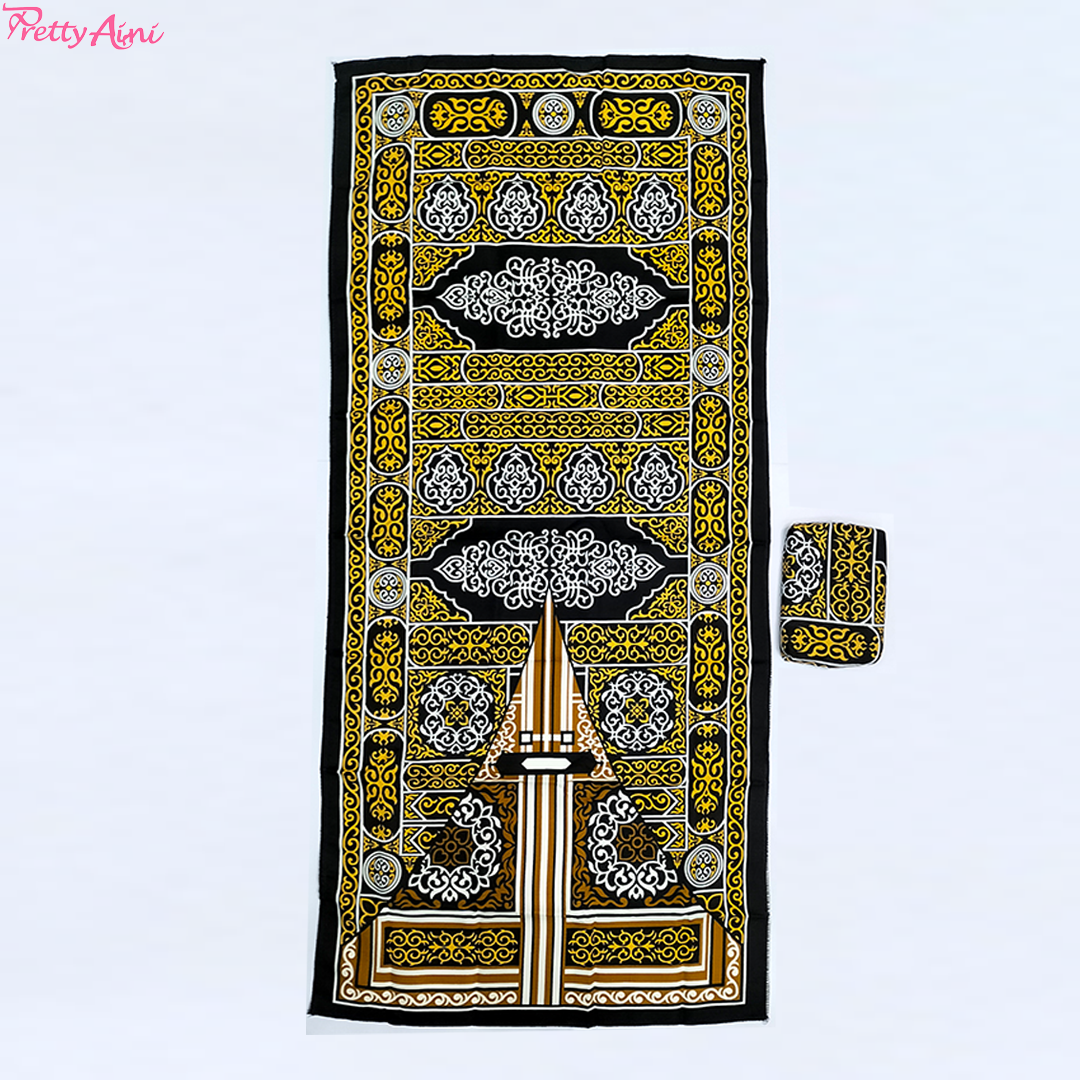 Mini Sejadah PrettyAini - Pintu Kaabah