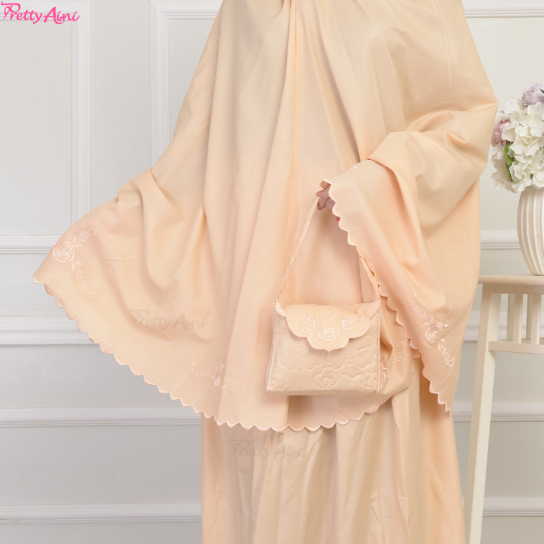 Telekung Medina A - Beige - Image 5