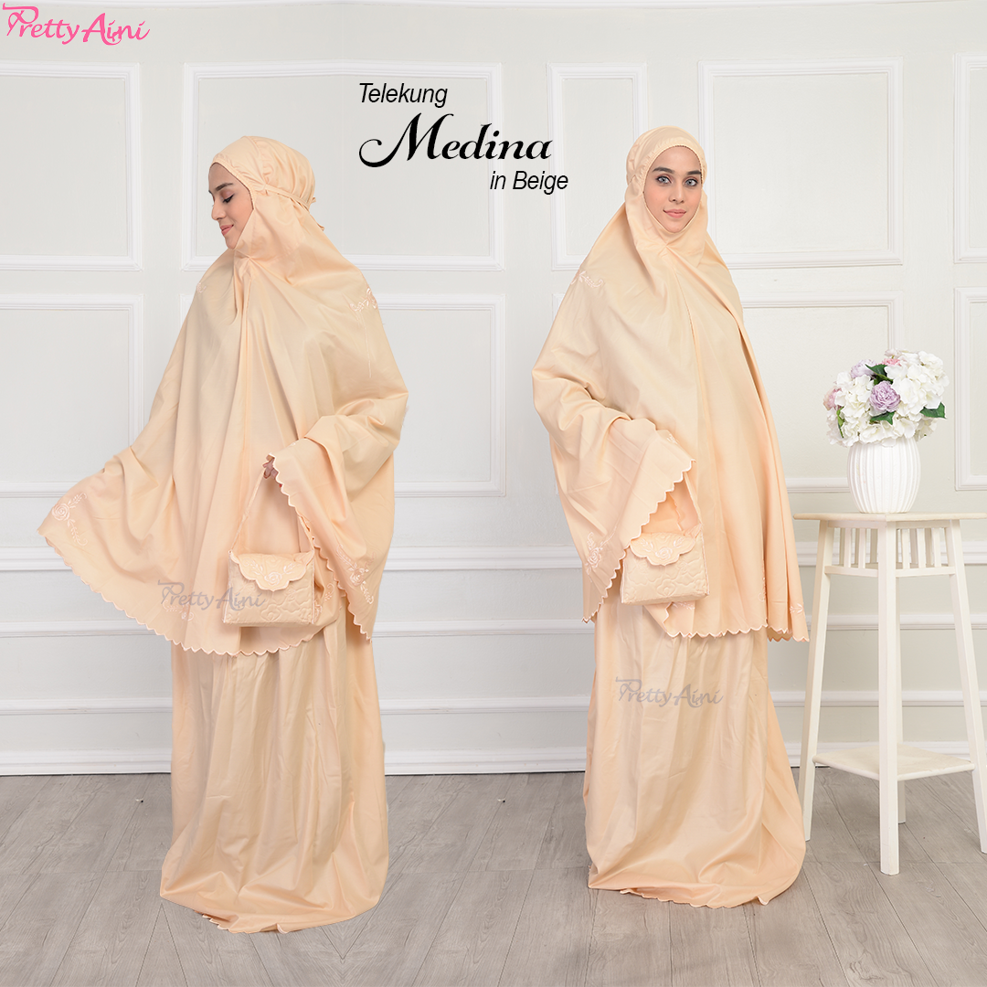 Telekung Medina A - Beige