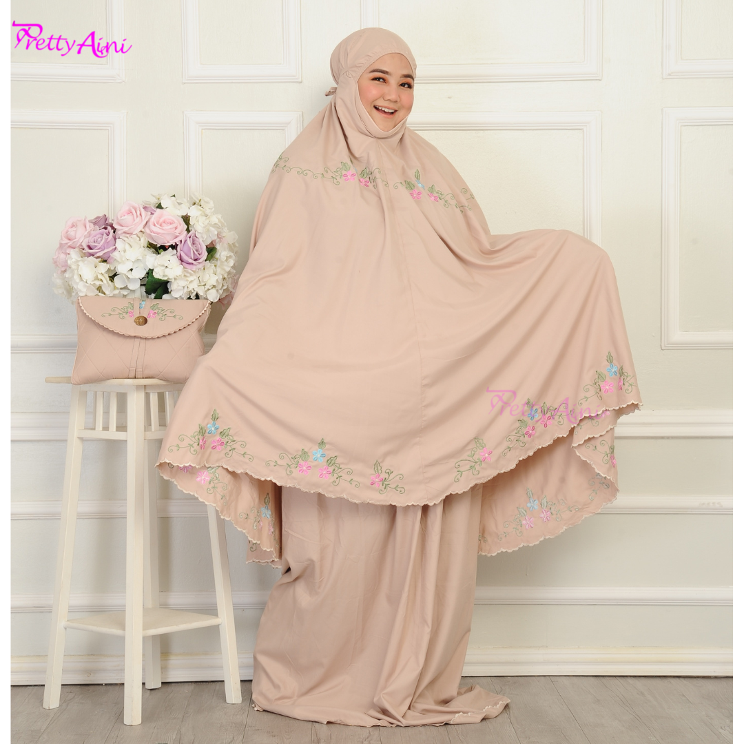 Telekung Humaira Plus Size - Milo - Image 5