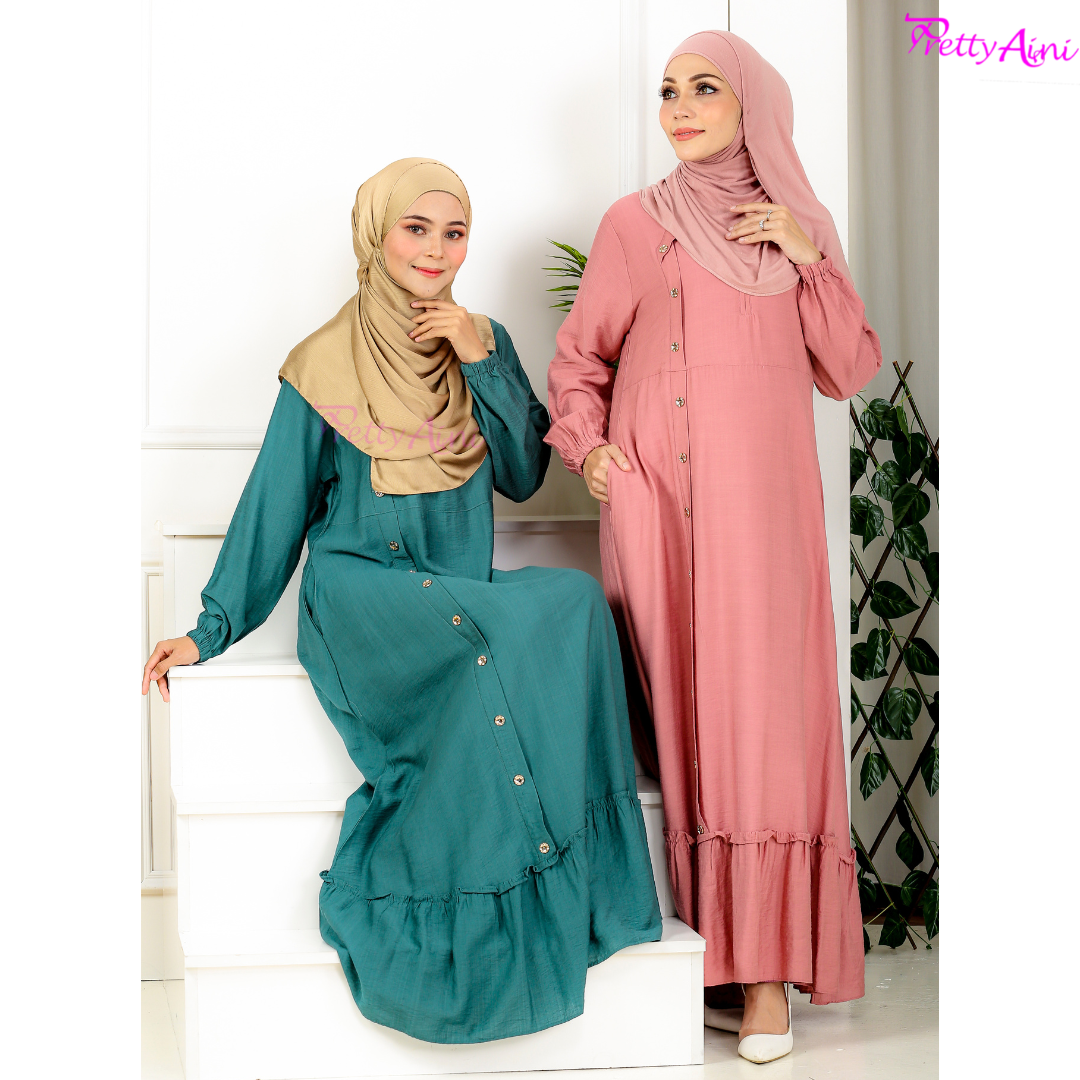 Jubah Ekin - Green Turqoise - Image 8