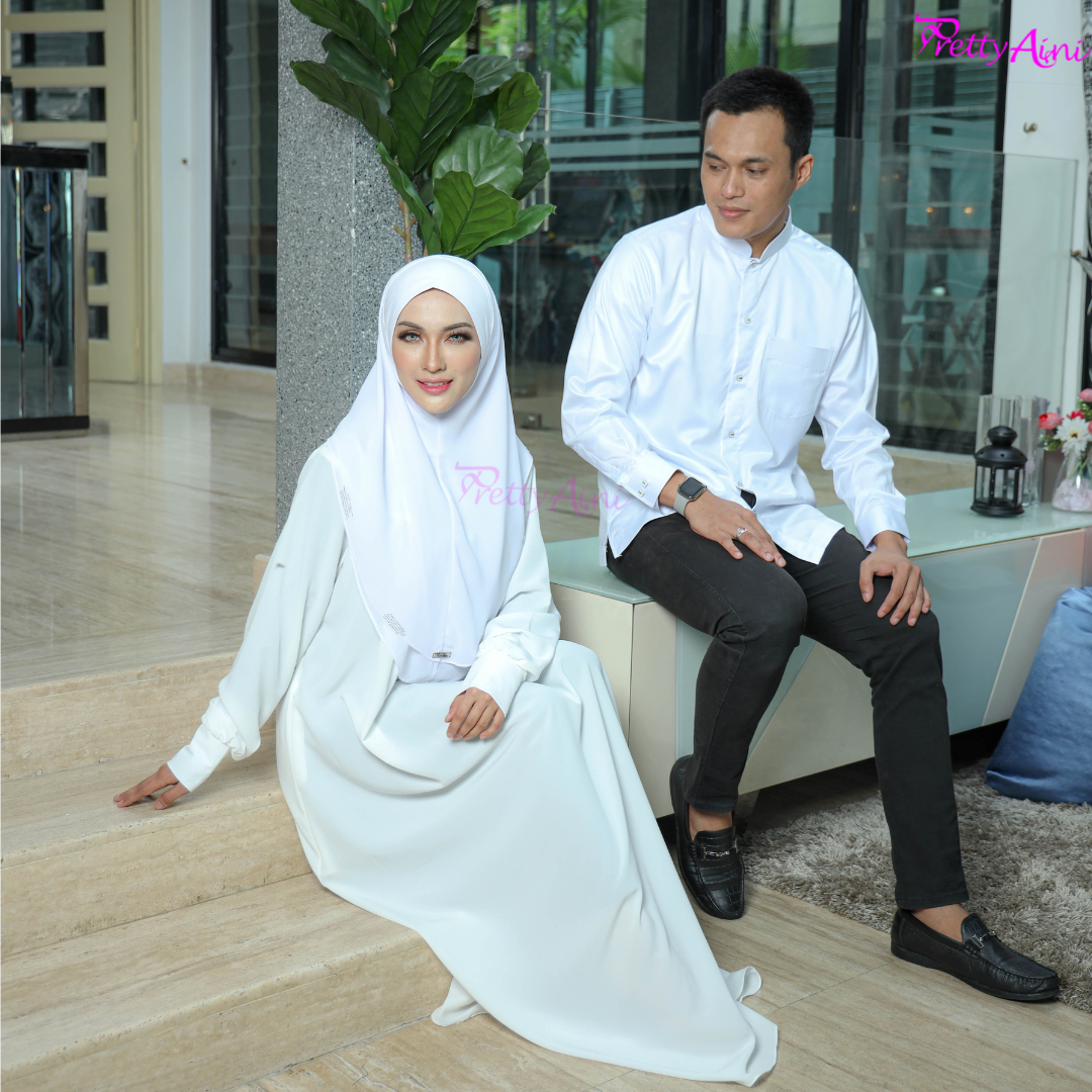 Jubah Adinda - White - Image 6